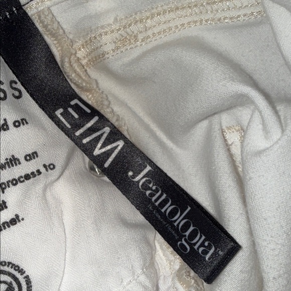 Guess Y2K White Denim Ruffle Skirt SZ 29 - Picture 12 of 16